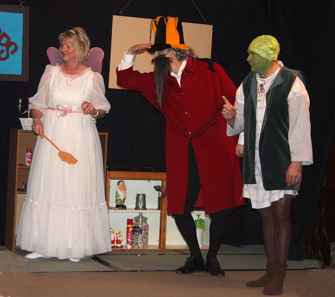 Fairy G & S 2.jpg - The Fairy helps Giant and Shrek with the narration.